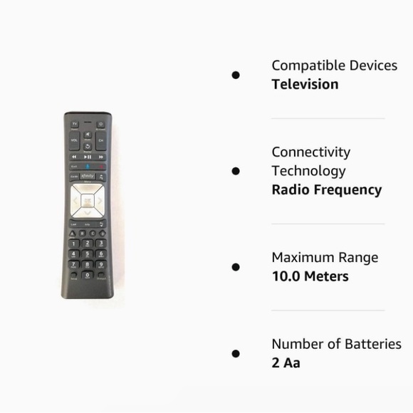 Comcast Xfinity XR11 Premium Voice Activated Cable TV Backlit Remote Control - Picture 11 of 11